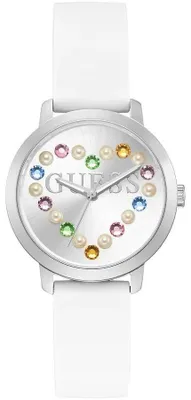 Image de Montre Guess GW0998L1 avec strass, blanche