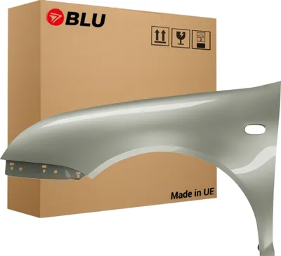 Produktbild von BLU Kotflügel Passend für VW Volkswagen Bora 1J1 1J6 LB7Z Links Silber SatinSilber | 1998-2005 | Vorderseite Vorne | Lackiert | Einbaufertig