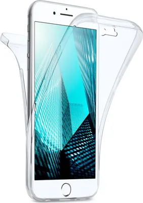 Produktbild von DOUBLE-Case für Apple iPhone 7 / iPhone 8, Farbe:Crystal