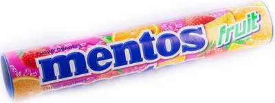 Produktbild von Mentos Fruit Jumbo Rolle 8er 296g