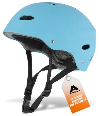 Produktbild von Apollo Skatehelm - L/XL - Light Blue - SW001