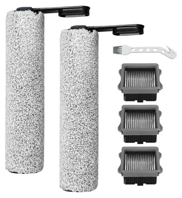 Ersatzbürstenwalzen + Filter für Tineco Floor One S5/S5 Pro, 5-teilig