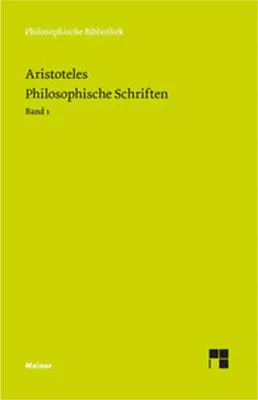 Image de Philosophische Schriften. Band 1