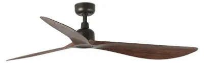 Produktbild von Outdoor Energiespar Deckenventilator mit Fernbedienung Outwood Braun / Nussbaum IP44