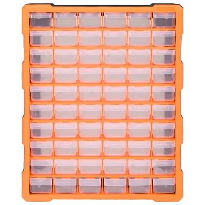 Immagine prodotto di vidaXL Organizzatore multi-cassetto con 60 cassetti 38x16x47,5 cm