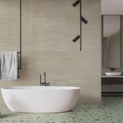 Immagine prodotto di CASA39 Gres porcellanato effetto marmo Bianco 49x99 cm Aparici Tivoli