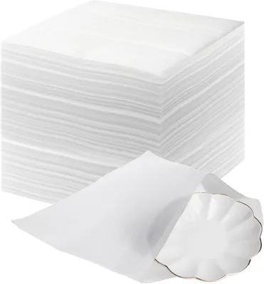 Imagen del producto de Película de polietileno espumado, 1 mm de grosor, 30 x 30 cm, 100 unidades, para protección durante mudanzas