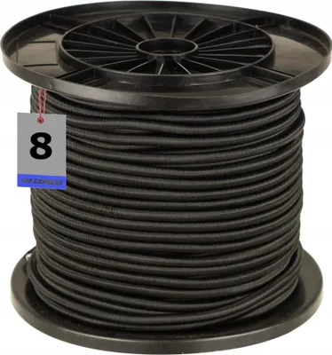 Produktbild von Gummiseil Für 8 Mm 100 M FEINZ Planen Durchmesser Länge Elastisch Und Robust Ideal Für Outdoor-Nutzung