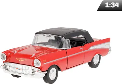 Produktbild von Modell 1:34, Chevrolet Bel Air 1957, rot