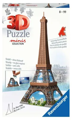 Image de Puzzle 3D Mini: Construis ta Tour Eiffel!