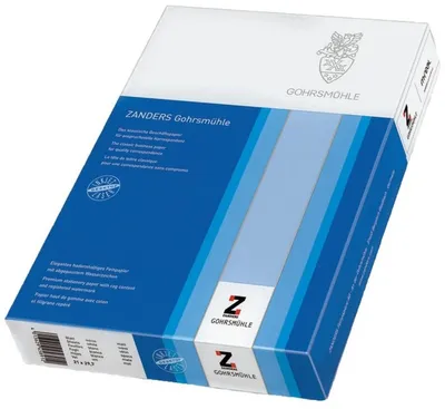 Produktbild von Briefpapier Gohrsmühle A4 90g/qm weiß VE=500 Blatt