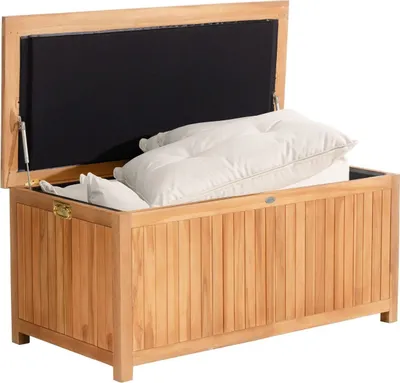 Produktbild von Teak Gartenbox Odessa 140X77X63 teak