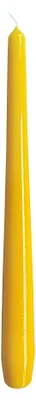 Produktbild von Gelackte Spitzkerzen Goldgelb 240 x Ø 23 mm, 12 Stück