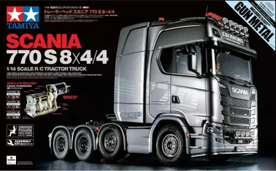 Produktbild von Tamiya Scania 770 S, Traktor-LKW, 1:14, 4,2 kg