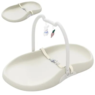 Produktbild von Wickelmatte, wasserdichtes Design, Anti-Kipp-Sicherheitsmerkmale, WEISS