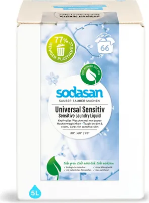 Produktbild von Sodasan Universal Waschmittel Sensitiv BiB 5L (1er Pack)