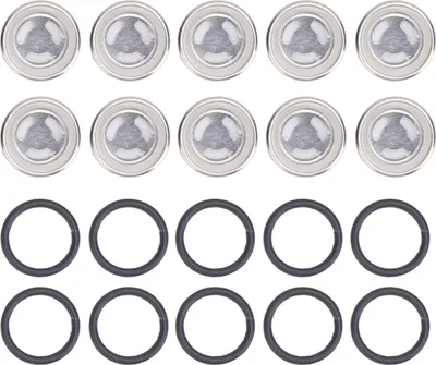 Obrázek produktu pro 10ks brzdový domeček Master -Válcový průzor s o-kroužkem -Motocyklové okénko pro čtyřkolky -Průměr: 18 mm / 0,7 palce
