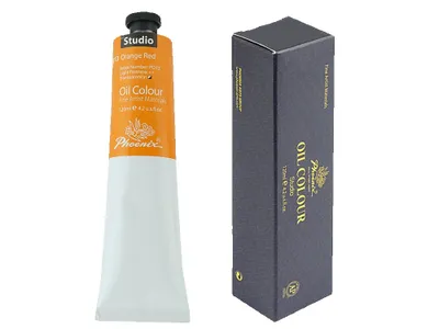 Zdjęcie produktu dla Farba olejna 120ml - Orange Red - 313
