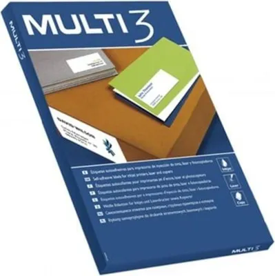 Zdjęcie produktu dla Aufkleber apli multi3/ 210 x 148mm/ 100 Blatt