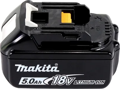 Produktbild von Makita 197626-8, Batterie- & Ladegerät-Set, Lithium-Ion (Li-Ion), 5 Ah, 18 V, Makita, Schwarz, Blau