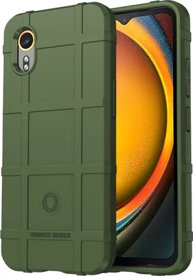 Produktbild von Mobigear Rugged Shield  Samsung Galaxy Xcover 7 Hülle Flexibles TPU Backcover Stoßfest - Grün