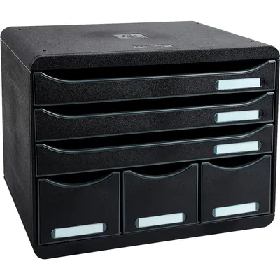 Immagine prodotto di Exacompta 306714D Store-Box Maxi 6 Lade sw