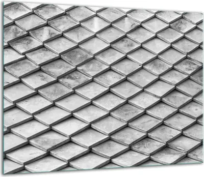 Obrázek produktu pro Krycí desky sporáku Skleněný kryt varné desky splashback 60x52cm šedá mozaika