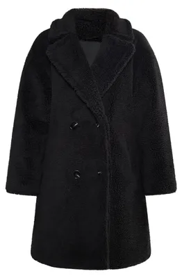 Produktbild von Taddy damen mantel aus kunstpelz - schwarz, XS