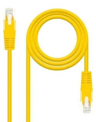 Imagen del producto de Nanocable Latiguillo RJ45 CAT.6 UTP Amarillo 3.0M