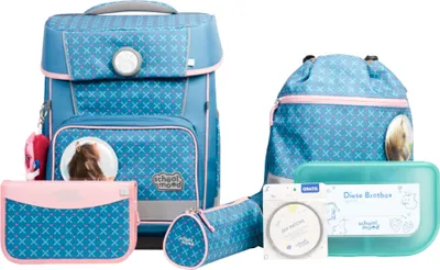 Produktbild von School Mood Schulranzenset 7-tlg. Champion Pro Mila Pferd