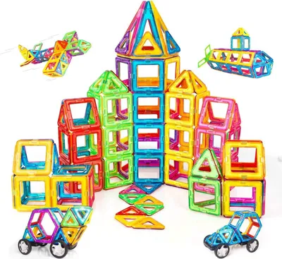 Produktbild von Magnetisches Spielzeug - Magnet - Bauklötze - Magnetisch - Spielzeuge