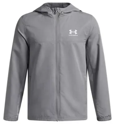 Produktbild von Under Armour Rival Woven Jacke Grau 14-16 Years Junge Grau 14-16 Years