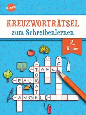 Produktbild von Kreuzworträtsel zum Schreibenlernen. 2. Klasse