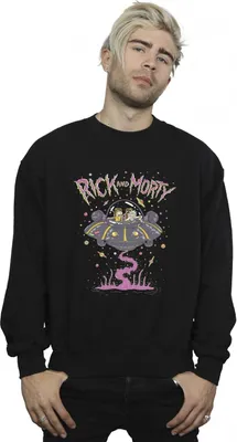 Produktbild von Rick And Morty - Sweatshirt für Herren BI43696 (L) (Schwarz)