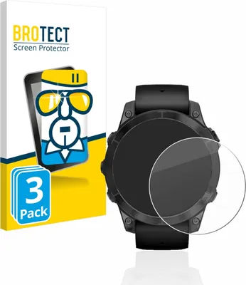 Produktbild von 3x BROTECT Schutzglas für Garmin Epix Pro (Gen 2) (47 mm) Displayschutz 9H Glas klar transparent