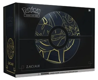Image de Boîte Elite d'entraînement Pokémon Épée et Bouclier : Zacian