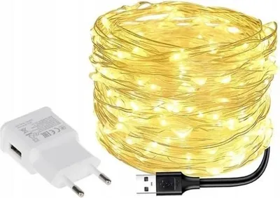 Produktbild von Micro Led Leuchten 200 Led, Kabel 20M 230V, Dauerlicht, Wasserdicht