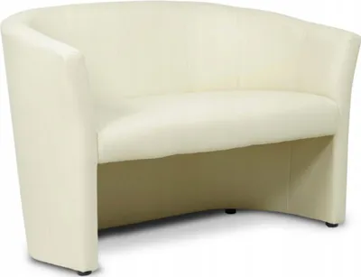 Produktbild von Geronimo | 2-Sitzer-Sofa - Beige - 123x79x69 cm B/H/T - Sitzmöbel - Kunstleder - CAFE