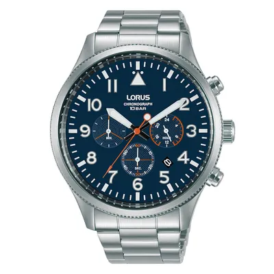 Produktbild von Lorus RT365JX9 Herren-Armbanduhr, Edelstahl-Gehäuse, Metall-Armband