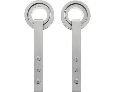 Produktbild von Laufrollen Set Intersteel Modern 255 mm Edelstahl gebürstet