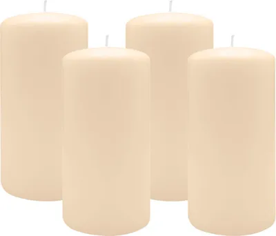 Produktbild von 4er Set Adventskranzkerzen Vanilla Bisquit Ø 100 x 200 mm