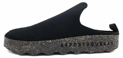 Produktbild von Asportuguesas Come L Herrenschuhe Hausschuhe Schwarz Freizeit, Schuhgröße:42 EU