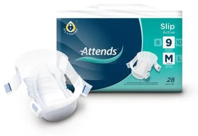 Productafbeelding van Attends Slip Active 9 Maat M (28 stuks)