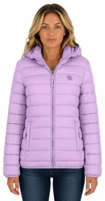 Produktbild von Geographical Norway Damen Steppjacke Atikotal Hood leichte Daunenjacke mit Kapuz