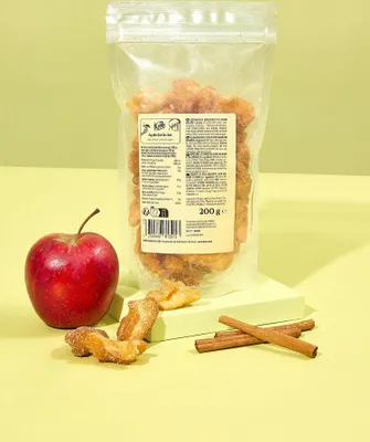 Produktbild von KoRo I Apfelstücke mit Zimt und Zucker 200 g