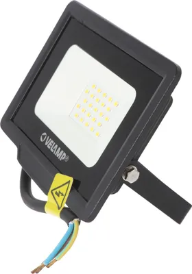 Image de Velamp PADLIGHT5, Projecteur à LED SMD, 20W IP65, noir 4000K