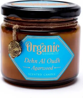 Zdjęcie produktu dla Organic Goodness Świeca woskowa sojowa Agar - 200 G