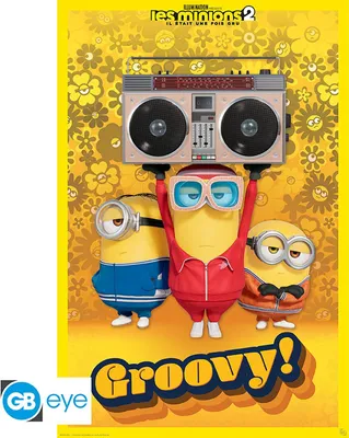 Produktbild von MINIONS - Poster Maxi 91cmx51cm - Groovy!
