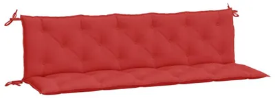 Obrázok produktu pre vidaXL Kryty záhradných lavičiek 2 ks. Červená látka Oxford 180x50x7 cm