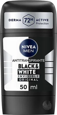 Zdjęcie produktu dla Nivea Men Black y White Invisible Original Desodorante Stick 50ml